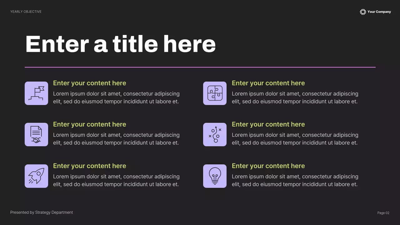 Yellow Modern Business Report Presentation