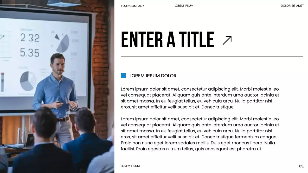 Blue Modern Industry Trends Presentation