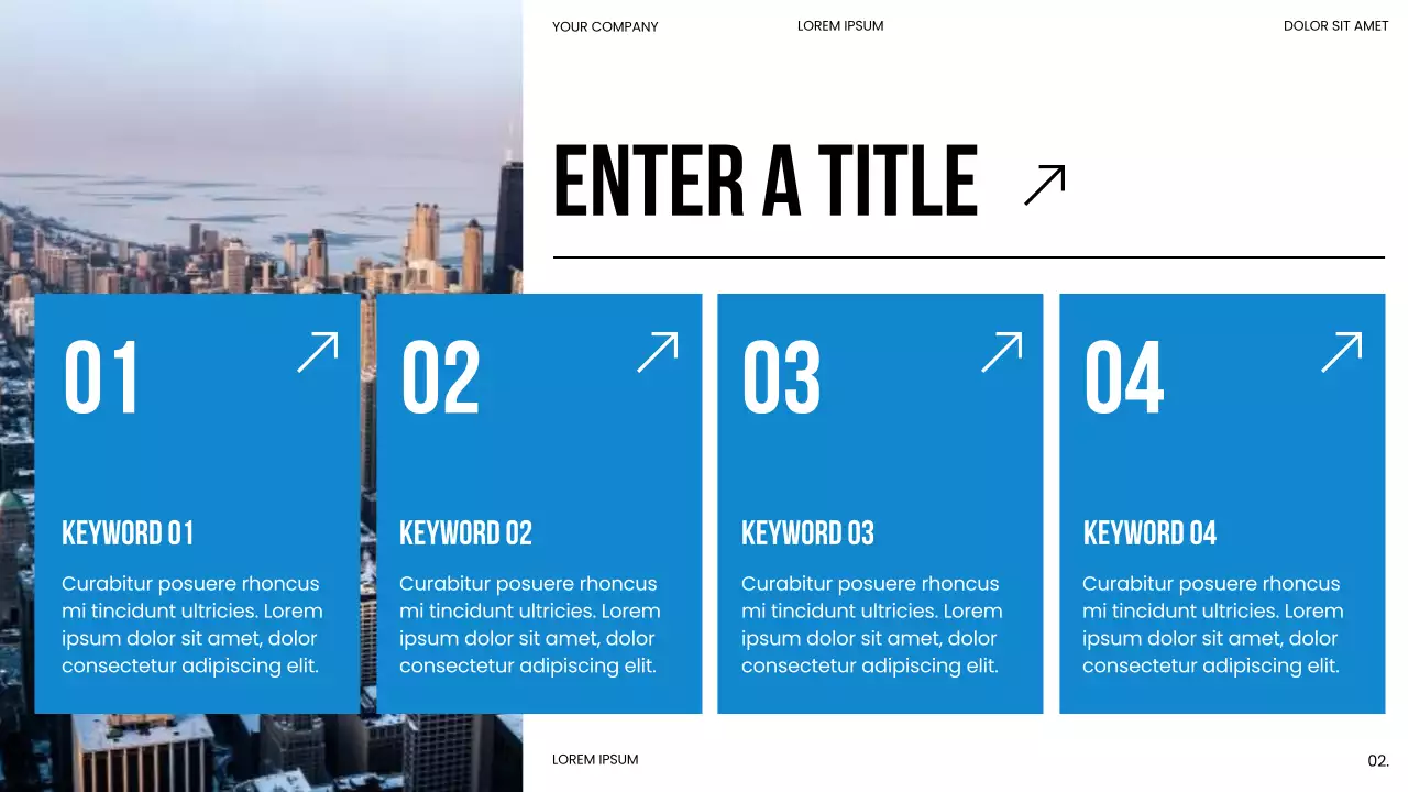 Blue Modern Industry Trends Presentation