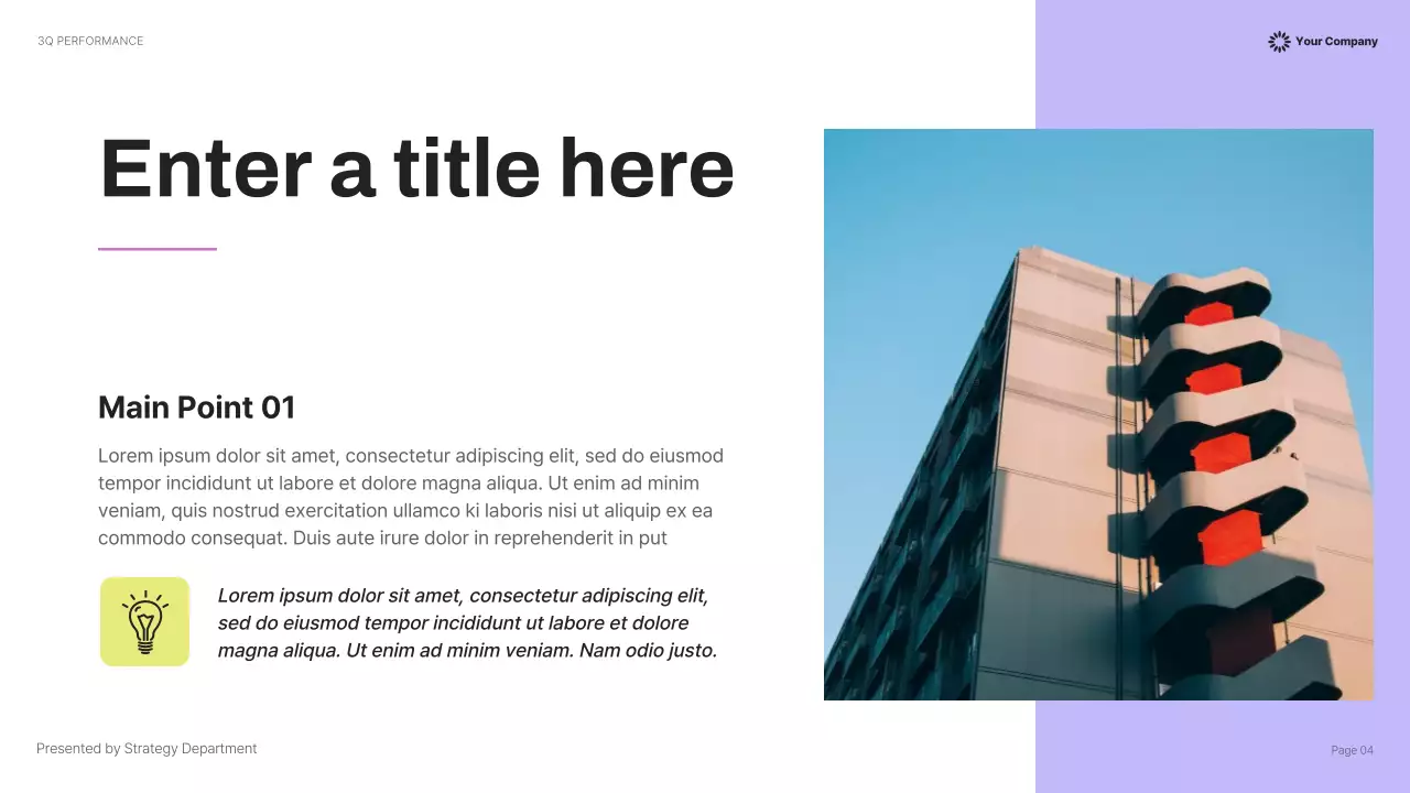 Yellow Modern Business Report Presentation