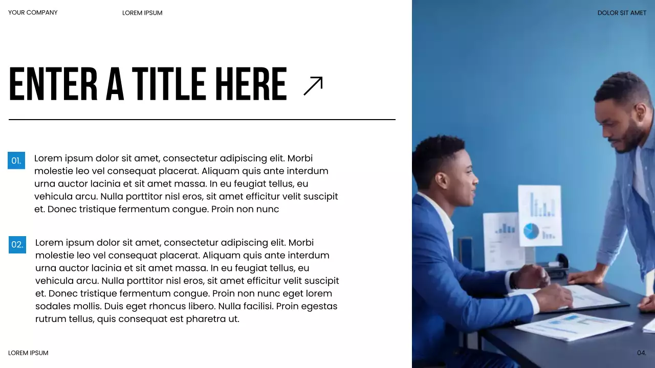 Blue Modern Industry Trends Presentation