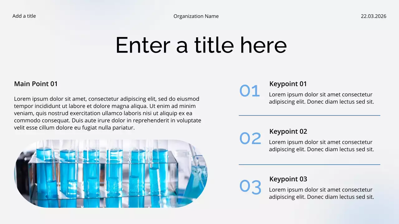 White Modern Healthcare Lecture Presentation