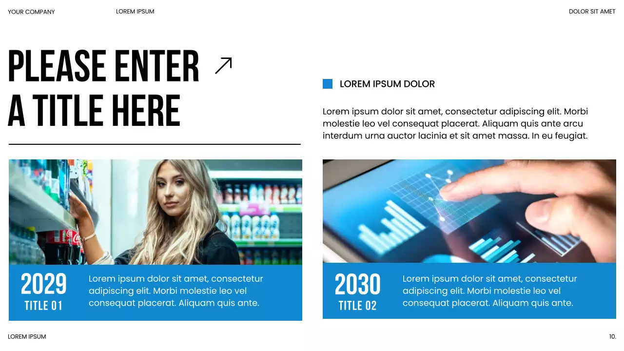 Blue Modern Industry Trends Presentation