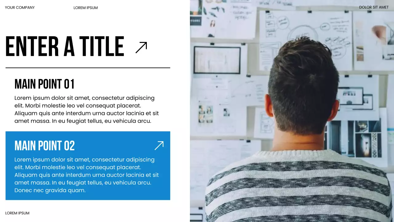 Blue Modern Industry Trends Presentation