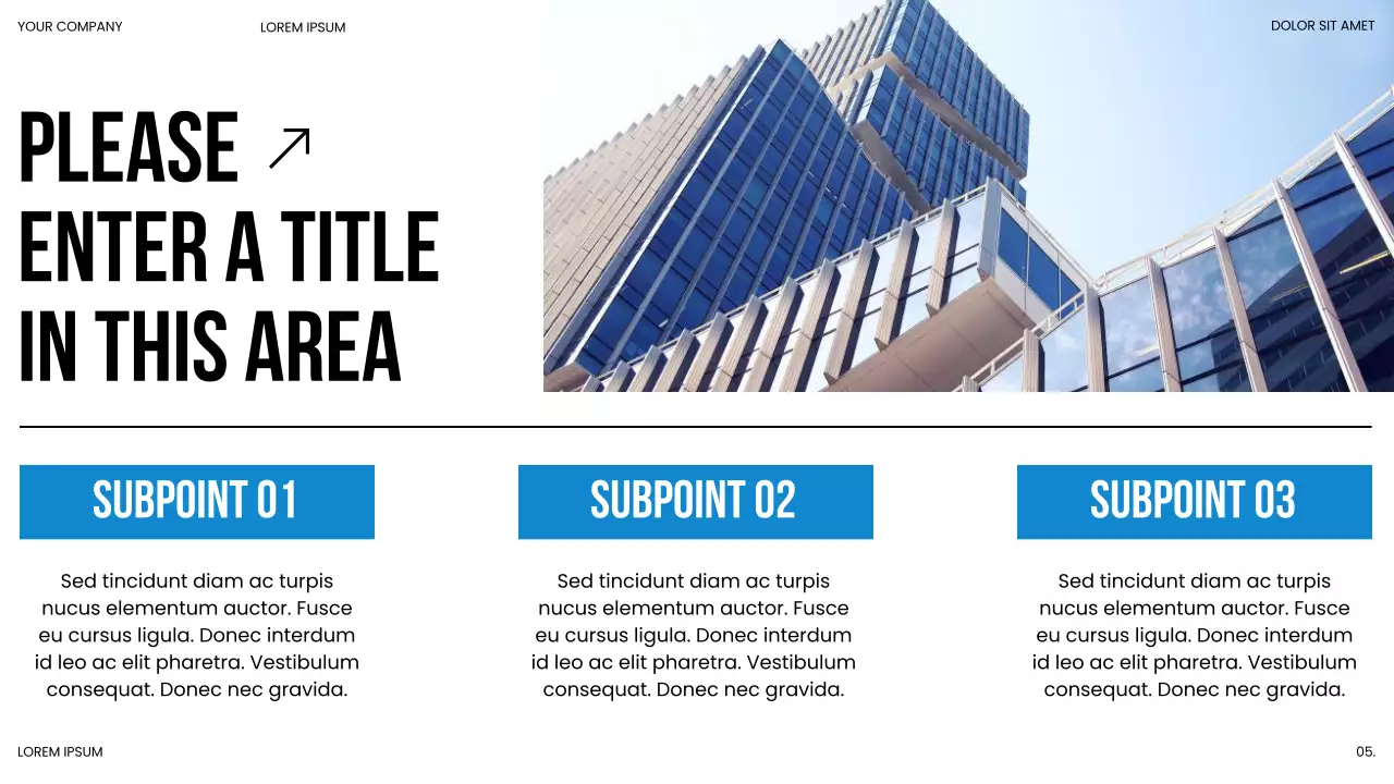 Blue Modern Industry Trends Presentation