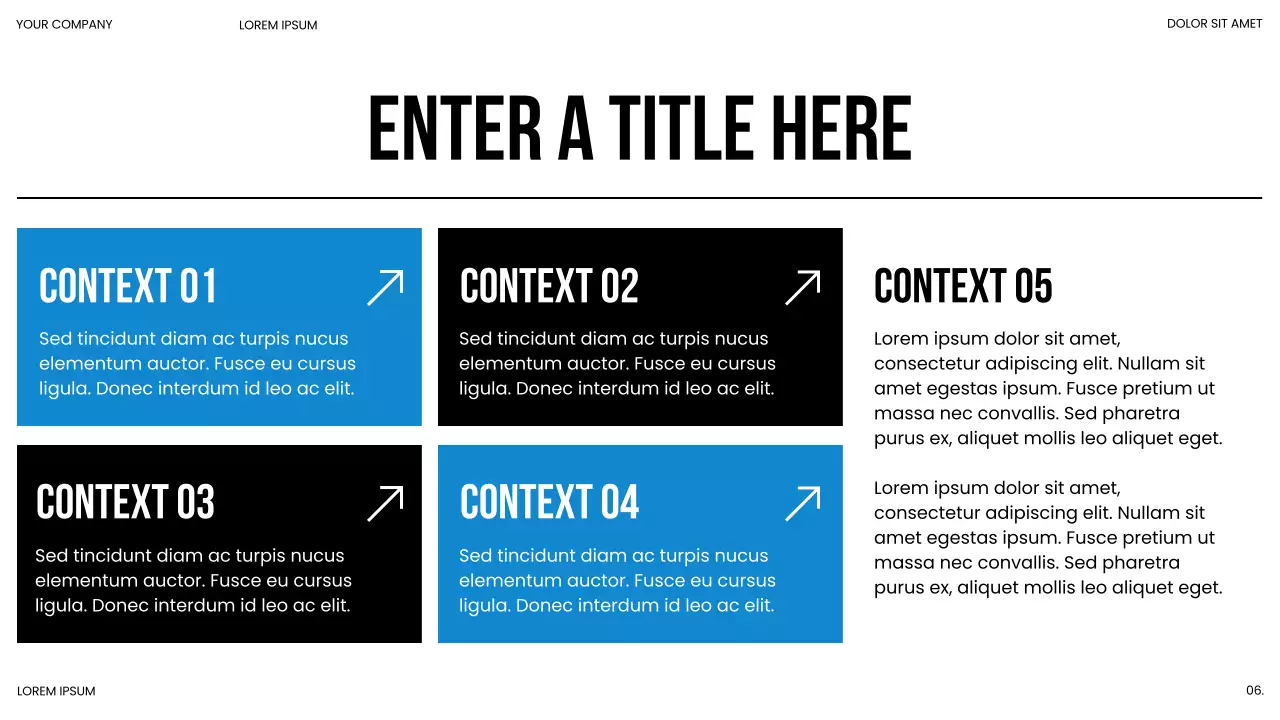 Blue Modern Industry Trends Presentation