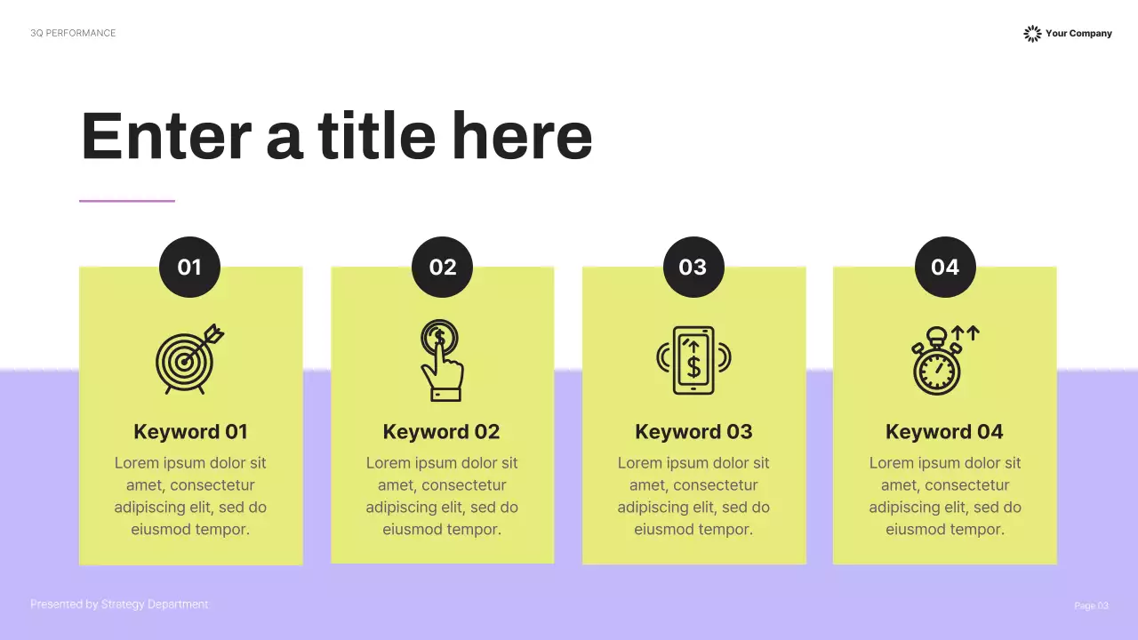 Yellow Modern Business Report Presentation