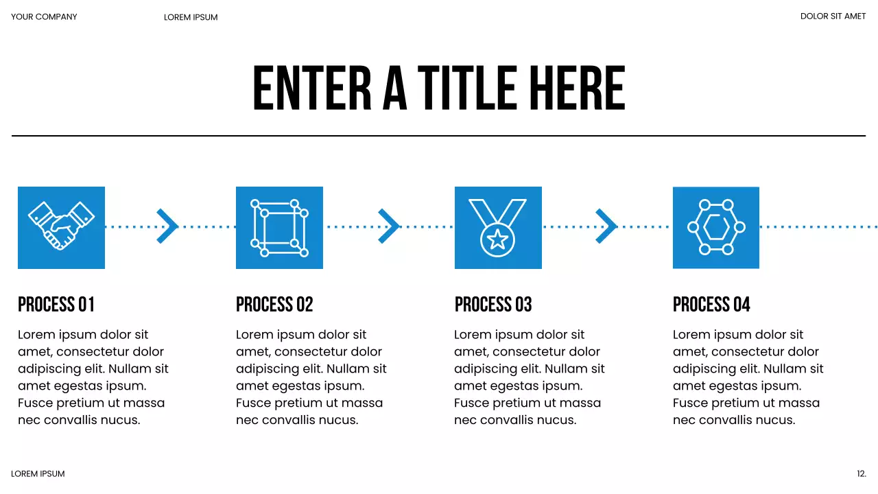 Blue Modern Industry Trends Presentation