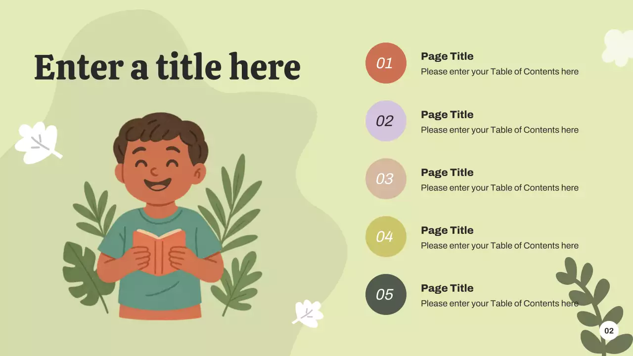 Yellow Tropical Event Invitation Presentation