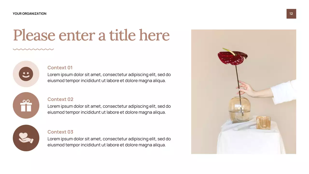 Beige Elegant Show Invitation Presentation