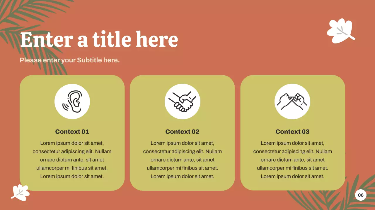 Yellow Tropical Event Invitation Presentation