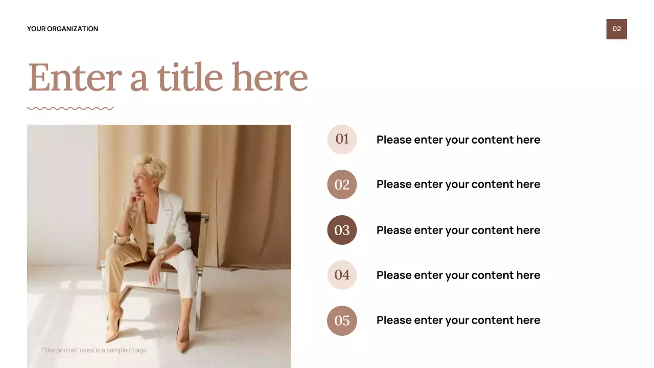 Beige Elegant Show Invitation Presentation