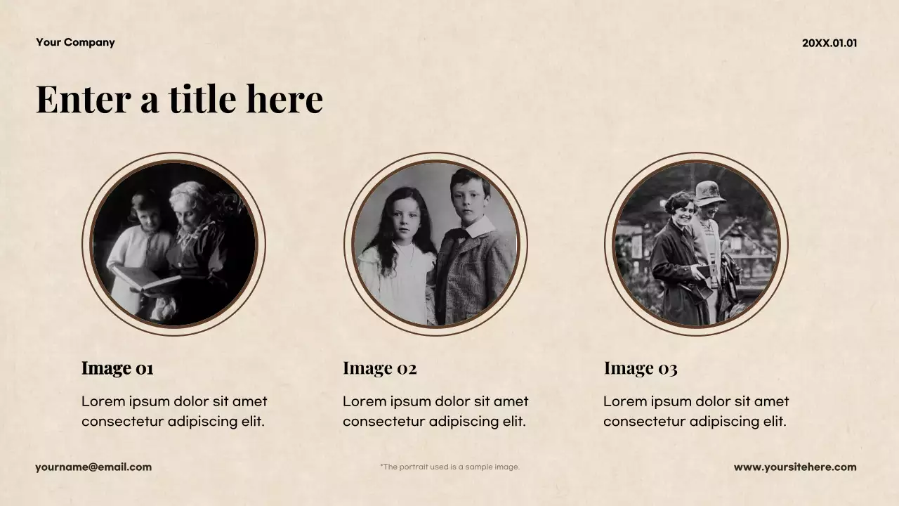 Beige Classic Literature Lecture Presentation