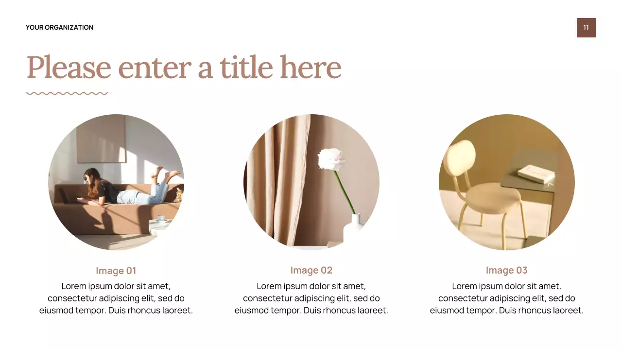 Beige Elegant Show Invitation Presentation