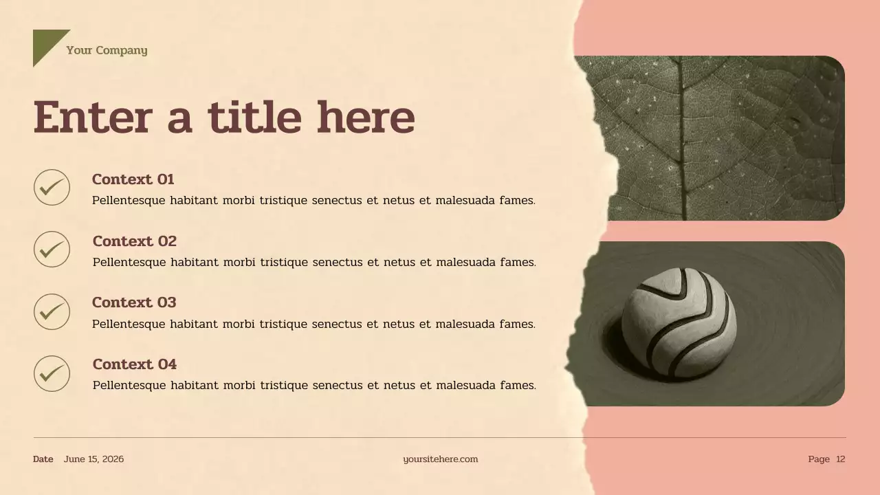 Beige Vintage History Presentation