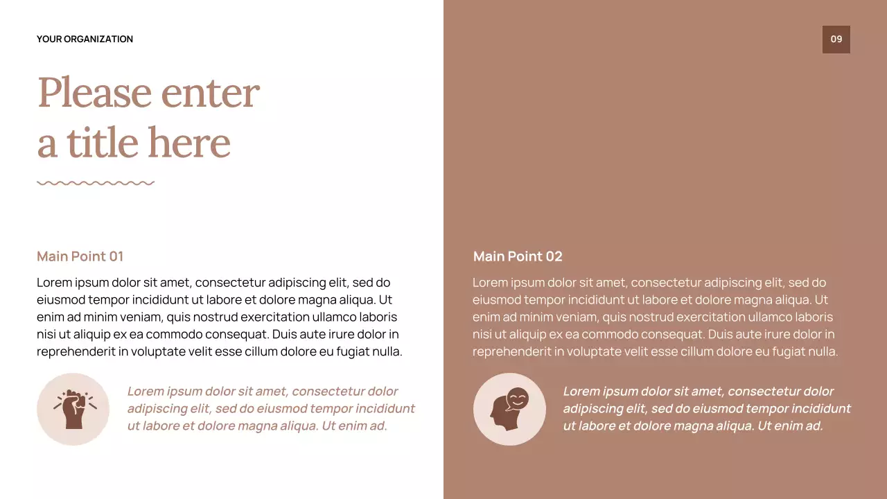 Beige Elegant Show Invitation Presentation