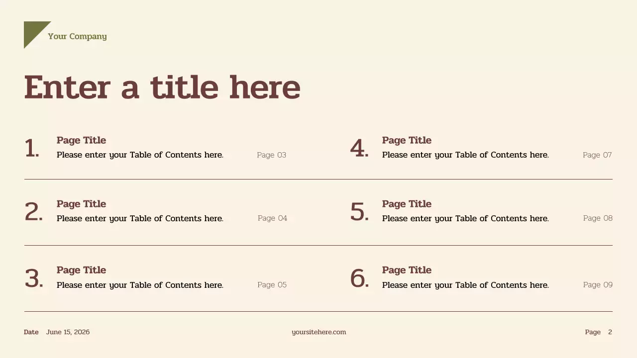 Beige Vintage History Presentation