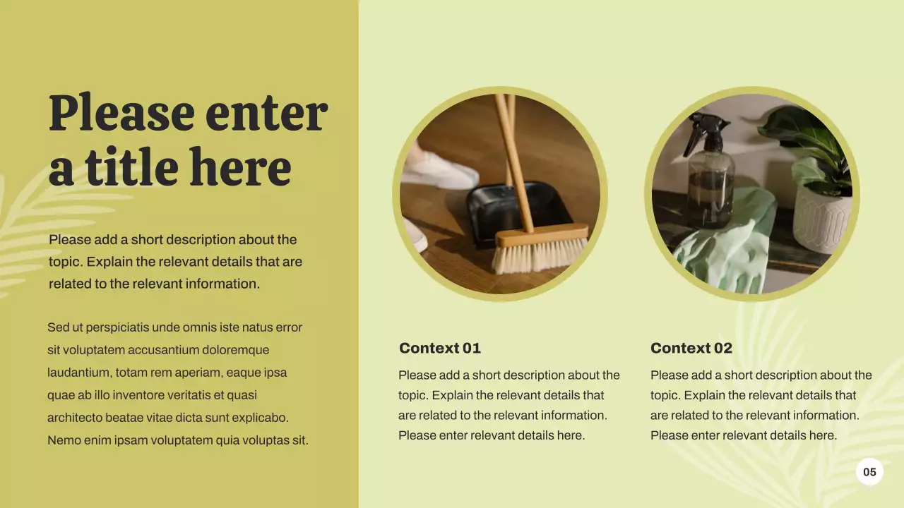 Yellow Tropical Event Invitation Presentation