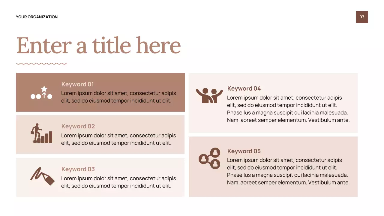 Beige Elegant Show Invitation Presentation