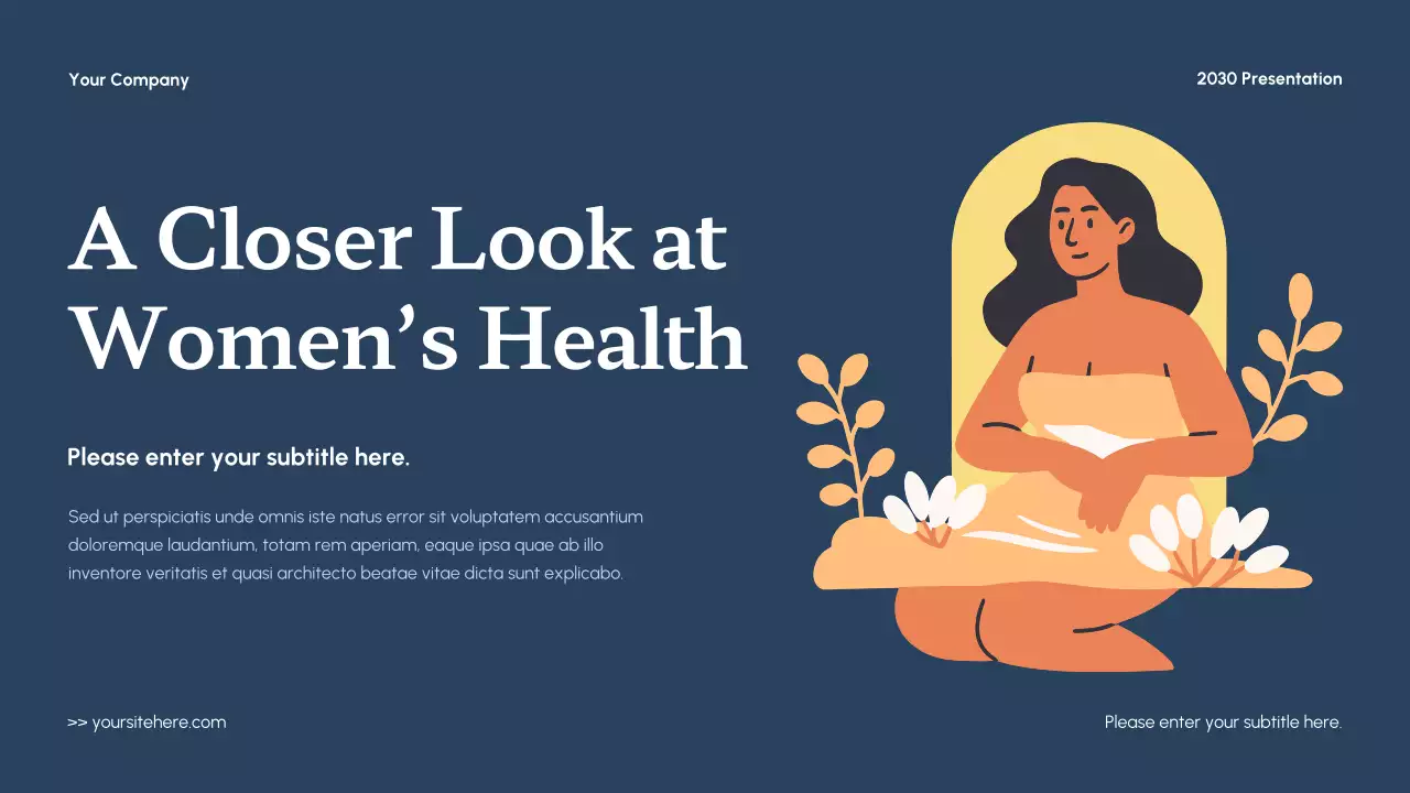 Navy Modern Health Presentation