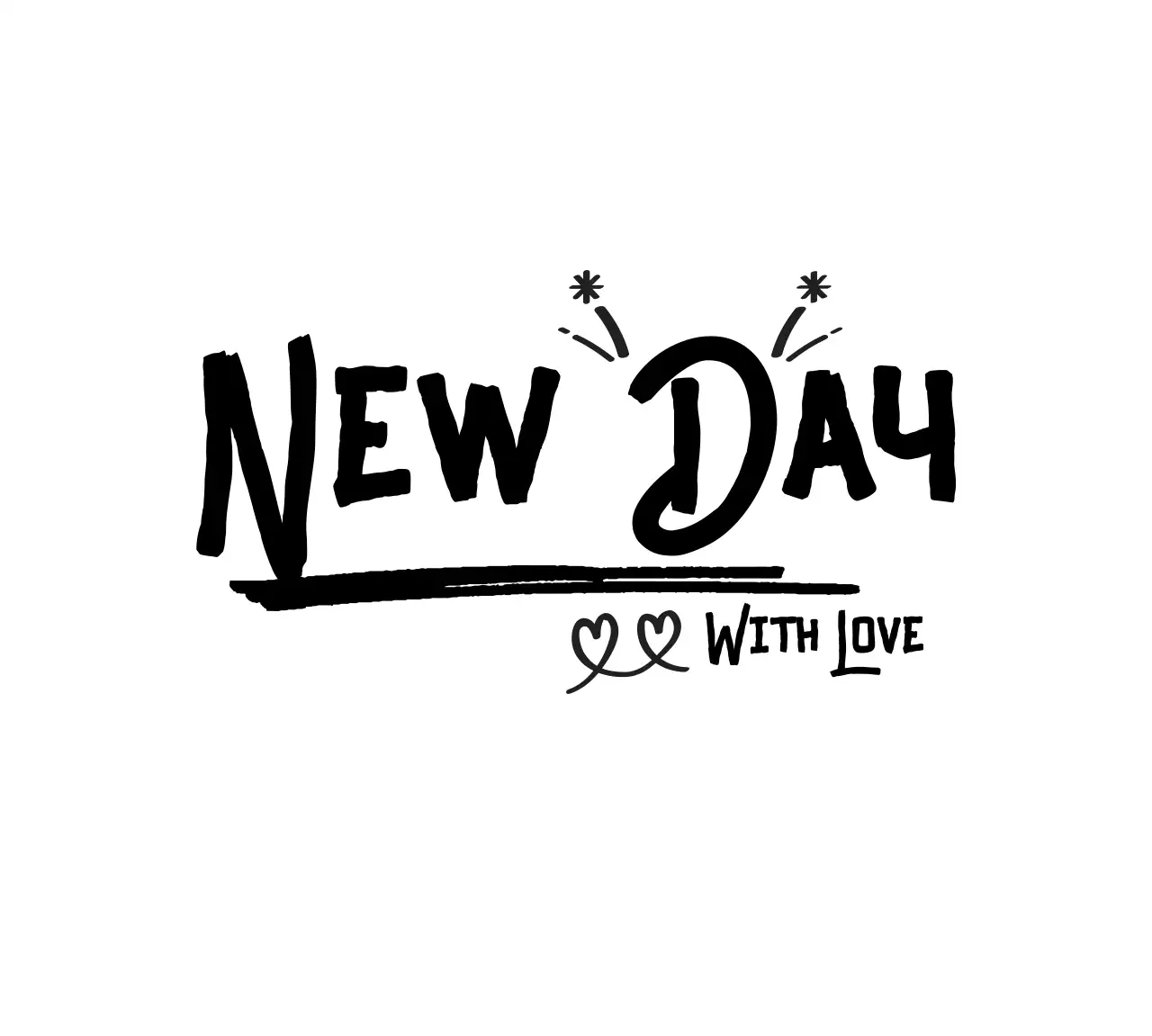 黒 シンプル メッセージ ロゴ シンプルフレーズ