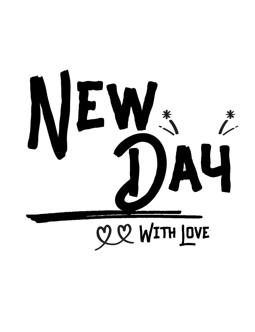 黒 シンプル メッセージ ロゴ シンプルフレーズ