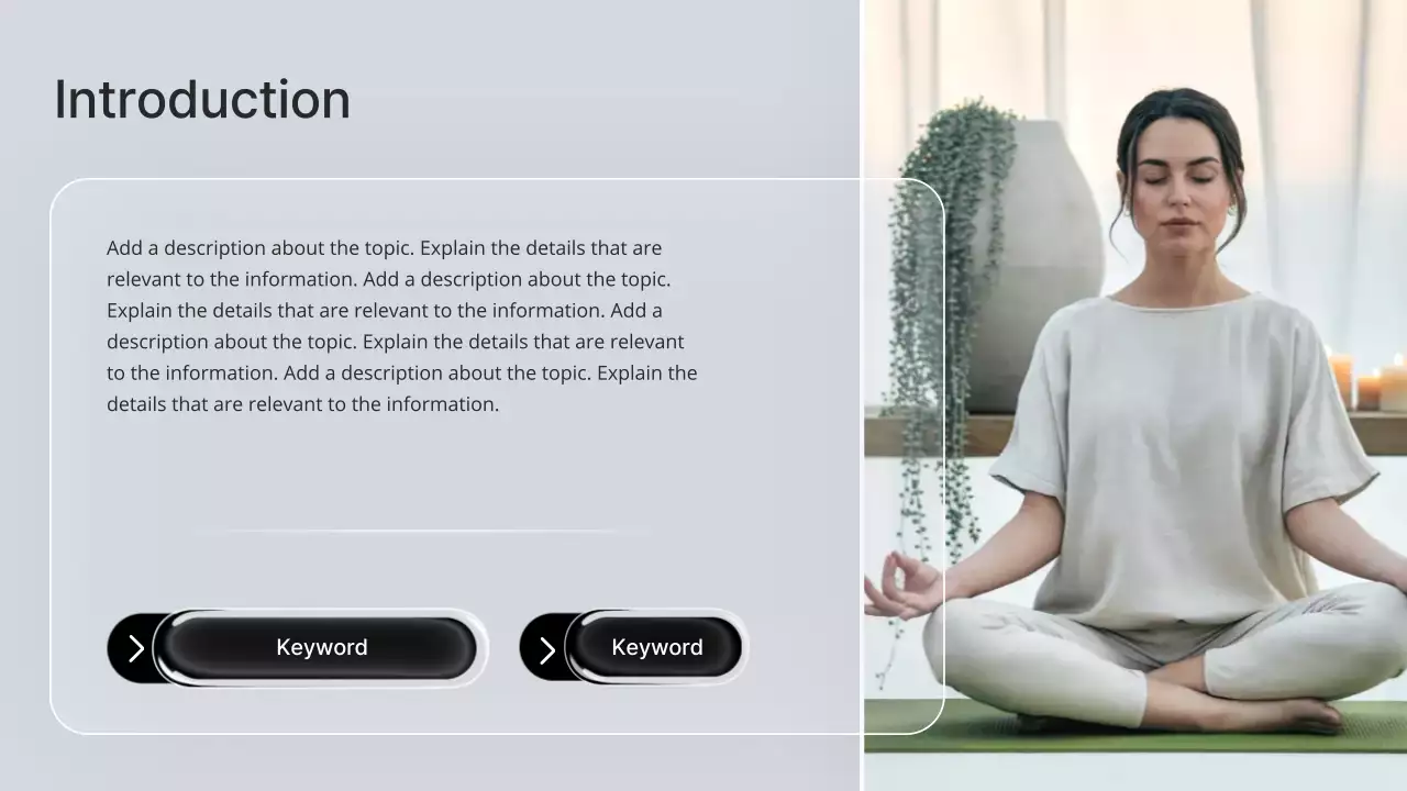 Grey Minimalist Wellness Guide Presentation