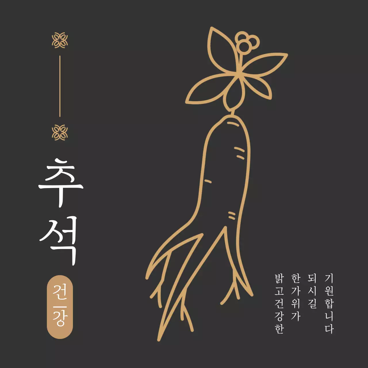 검정 전통 건강 안내