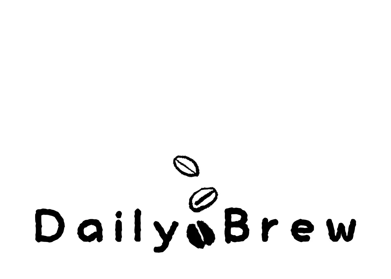 白黒 かわいい カフェ ロゴ 業種イラスト