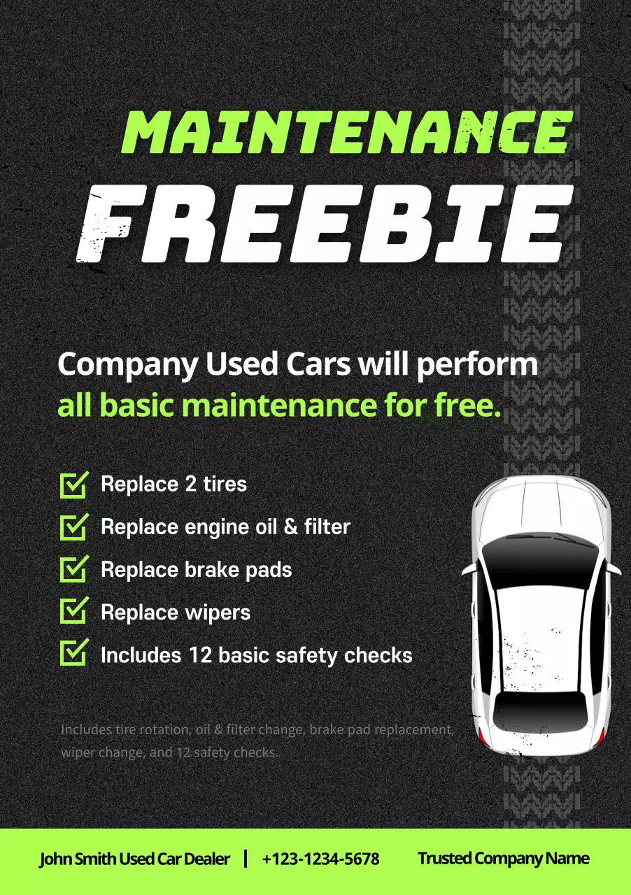 promosi mobil modern hitam