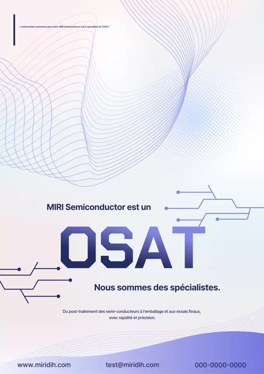 Promotion des semi-conducteurs modernes de Yeon Bora