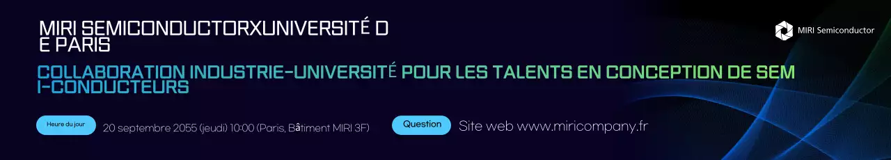 Éducation sur les semi-conducteurs modernes noirs