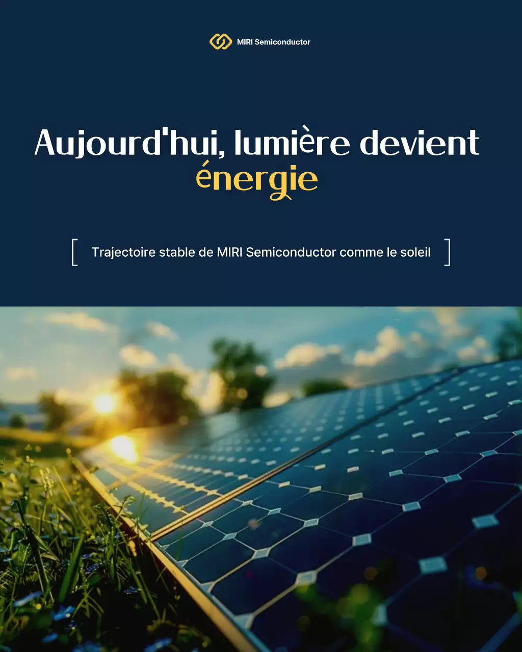 Publicité Blue Modern Energy