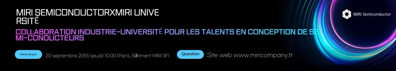 Éducation sur les semi-conducteurs modernes noirs