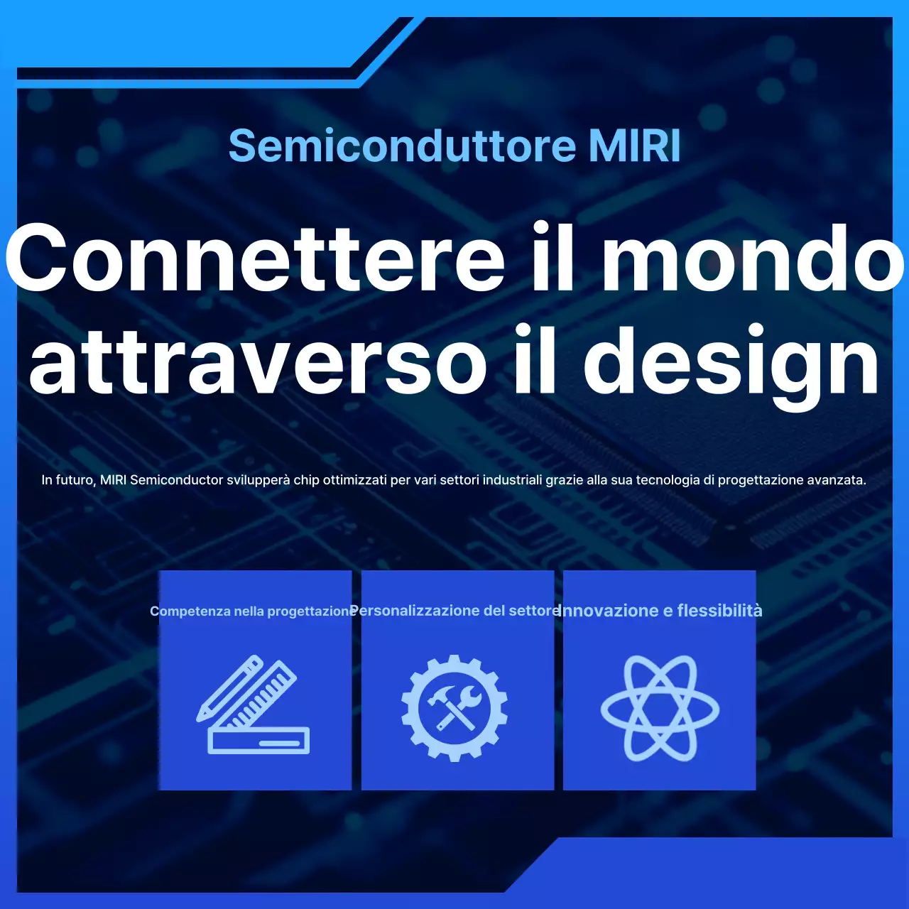 Materiali didattici moderni sui semiconduttori blu