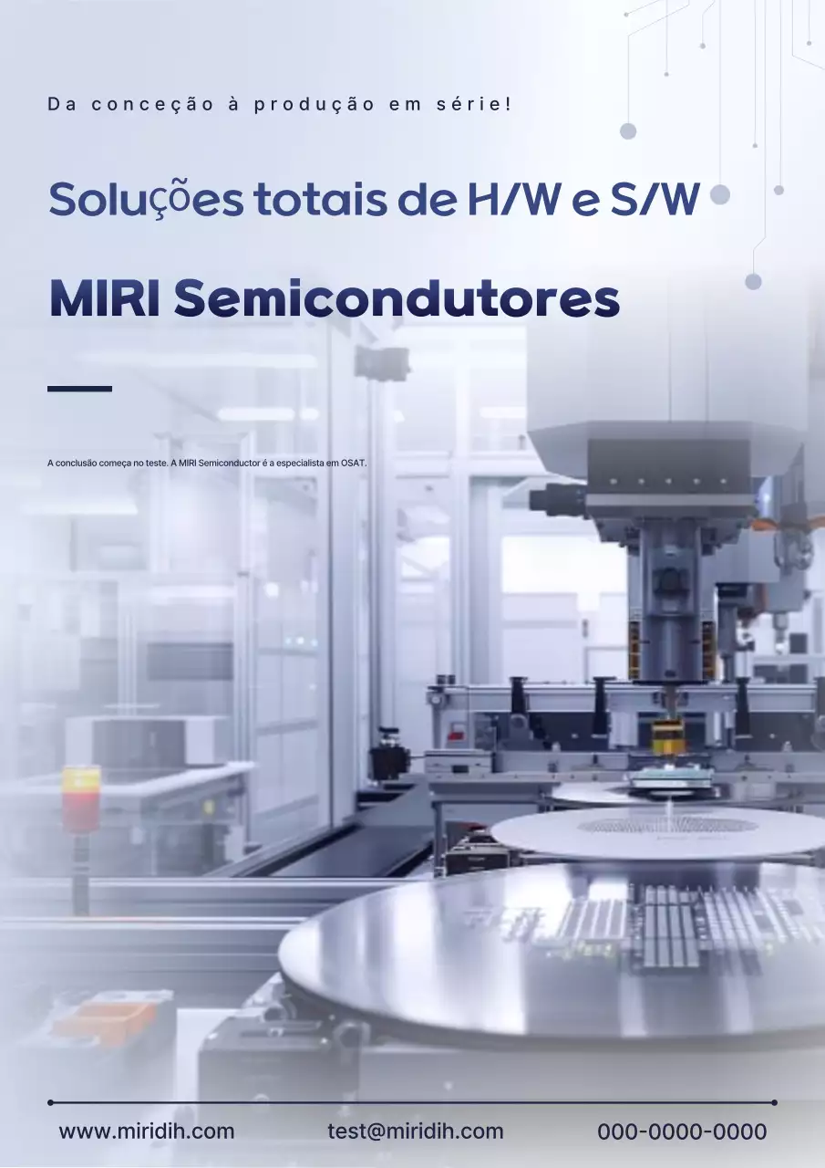 Anúncio da Blue Modern Semiconductor