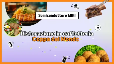 Pubblicità di cibo arancione kitsch