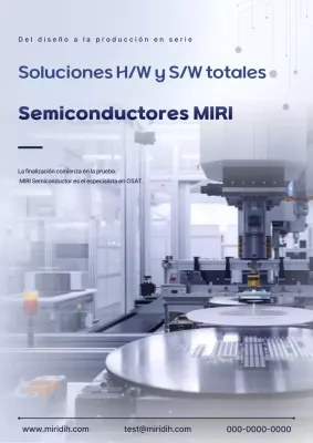 Anuncio de Blue Modern Semiconductor