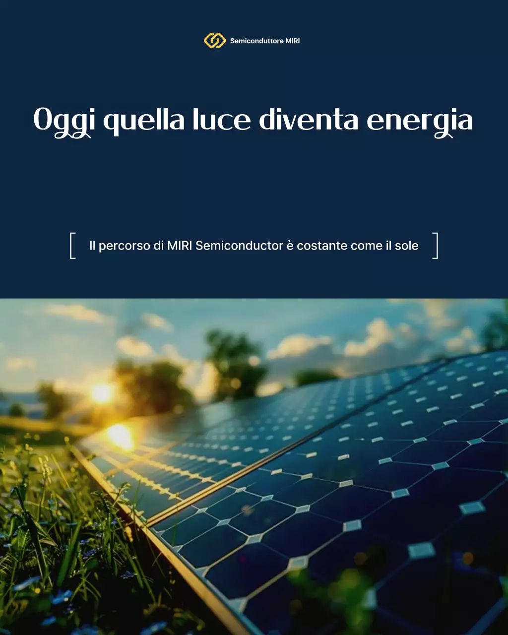 Pubblicità Blue Modern Energy