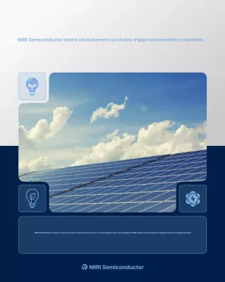 Publicité solaire moderne bleue