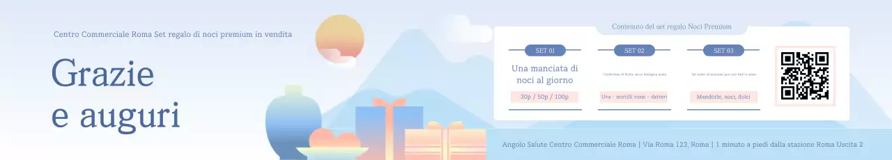 Promozione dell'evento Sky Blue Simple Health