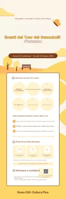 Guida agli eventi Orange Baby