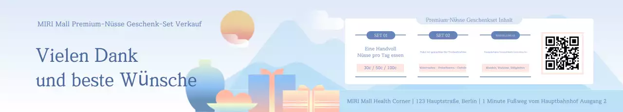 Sky Blue Simple Gesundheits-Event-Werbung