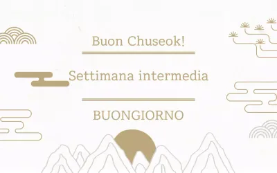 Festival tradizionale di Chuseok beige