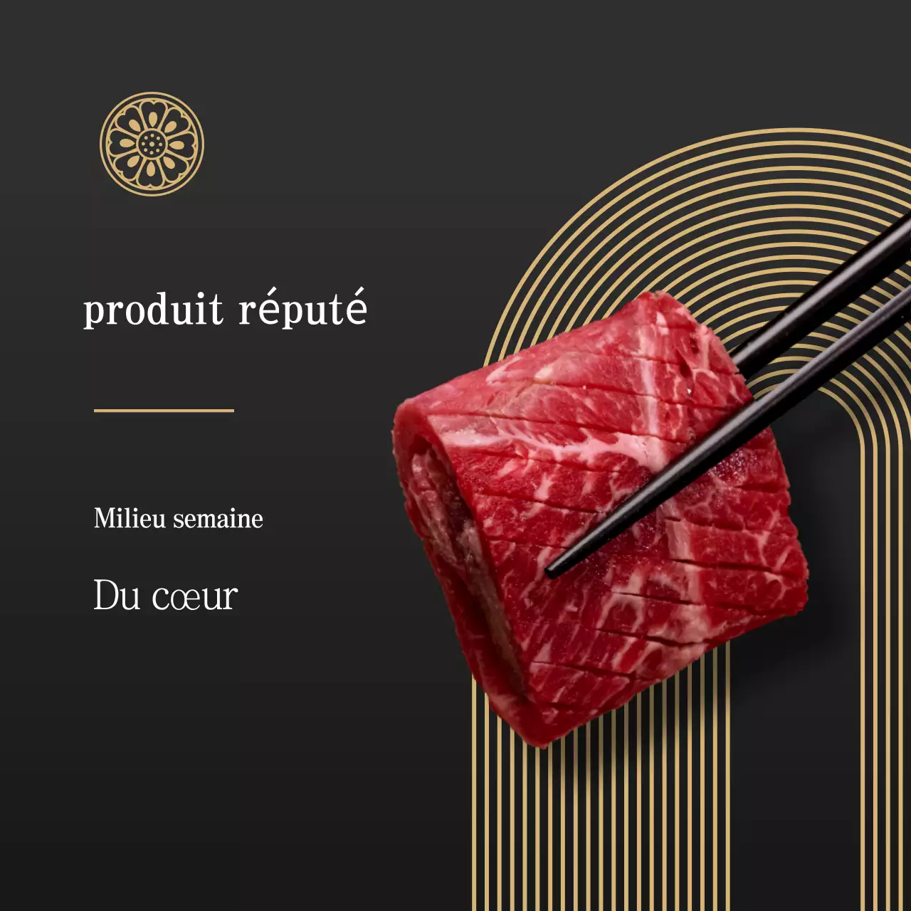 Publicité de vacances de luxe noires