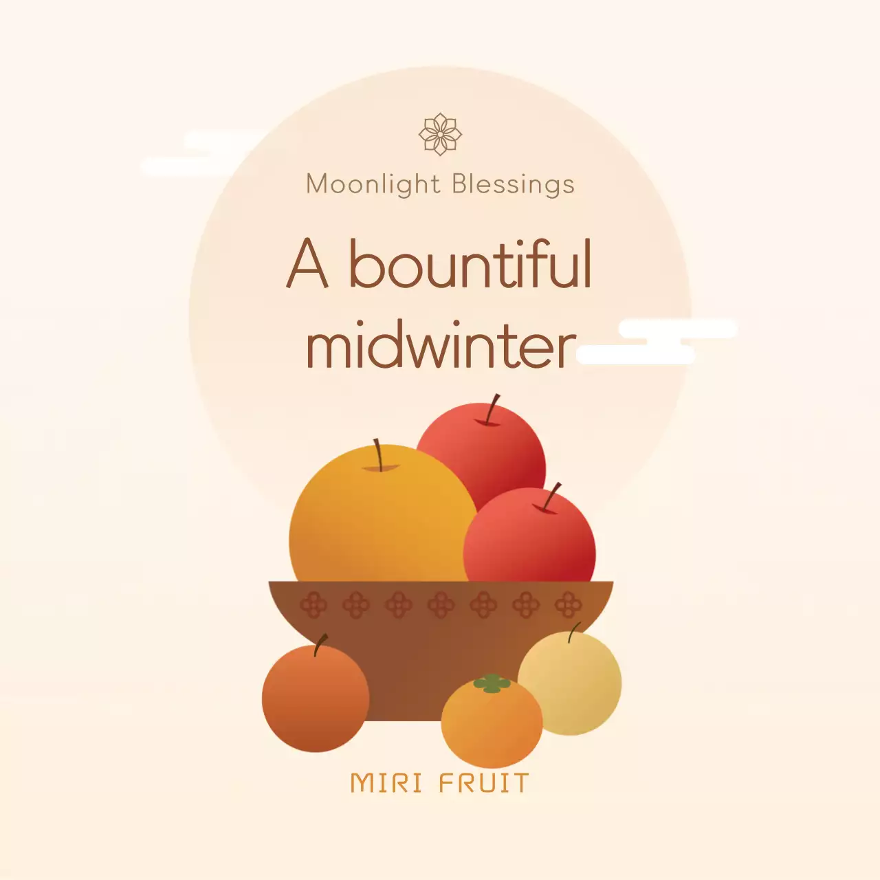 Khuyến mãi lễ Chuseok truyền thống màu be