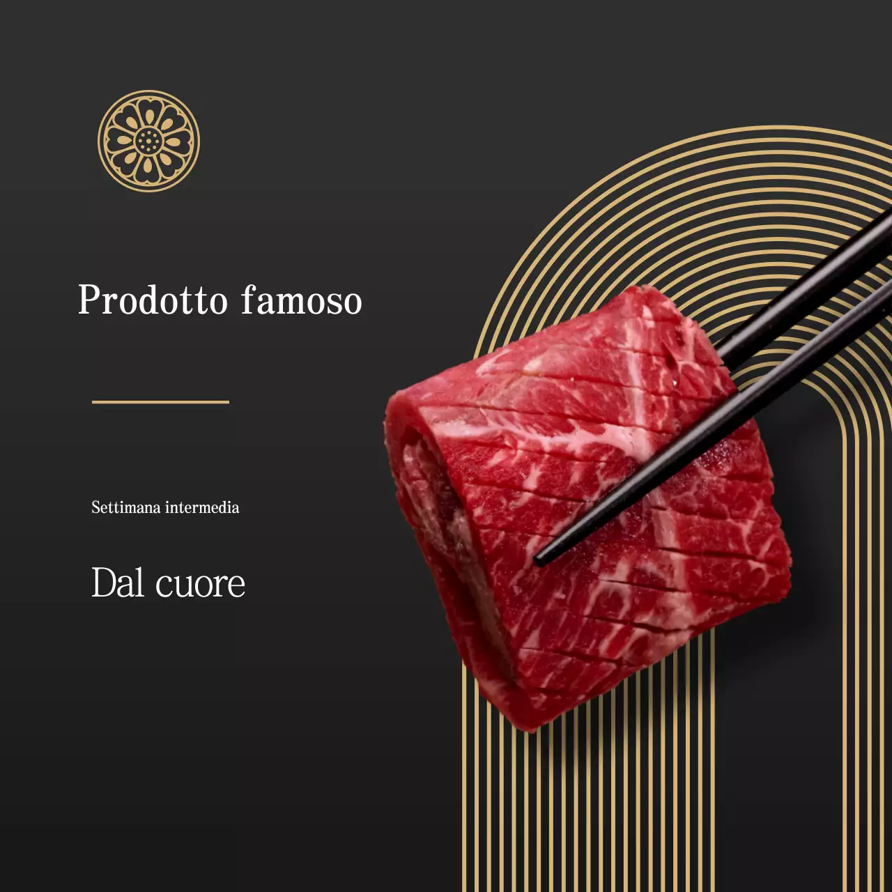 Pubblicità di lusso nero per le vacanze