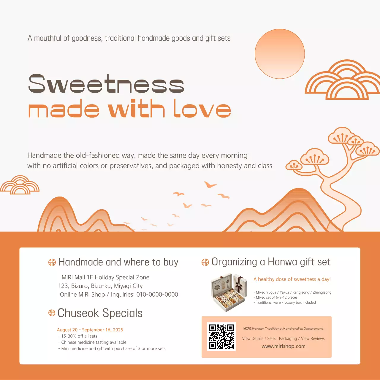 Promosi Set Hadiah Tradisional Jeruk