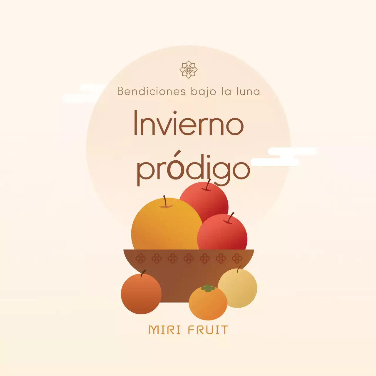 Promoción de las Fiestas Tradicionales Beige