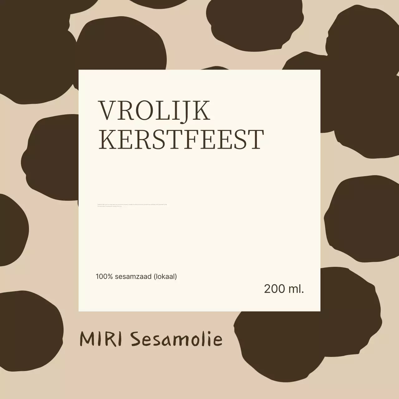 Beige Traditionele Chuseok-viering